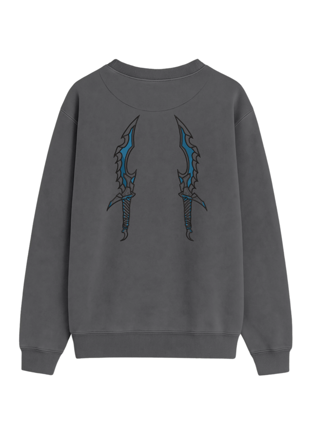 Crewneck Solo Leveling Sung Jin Woo Ojos Y Dagas