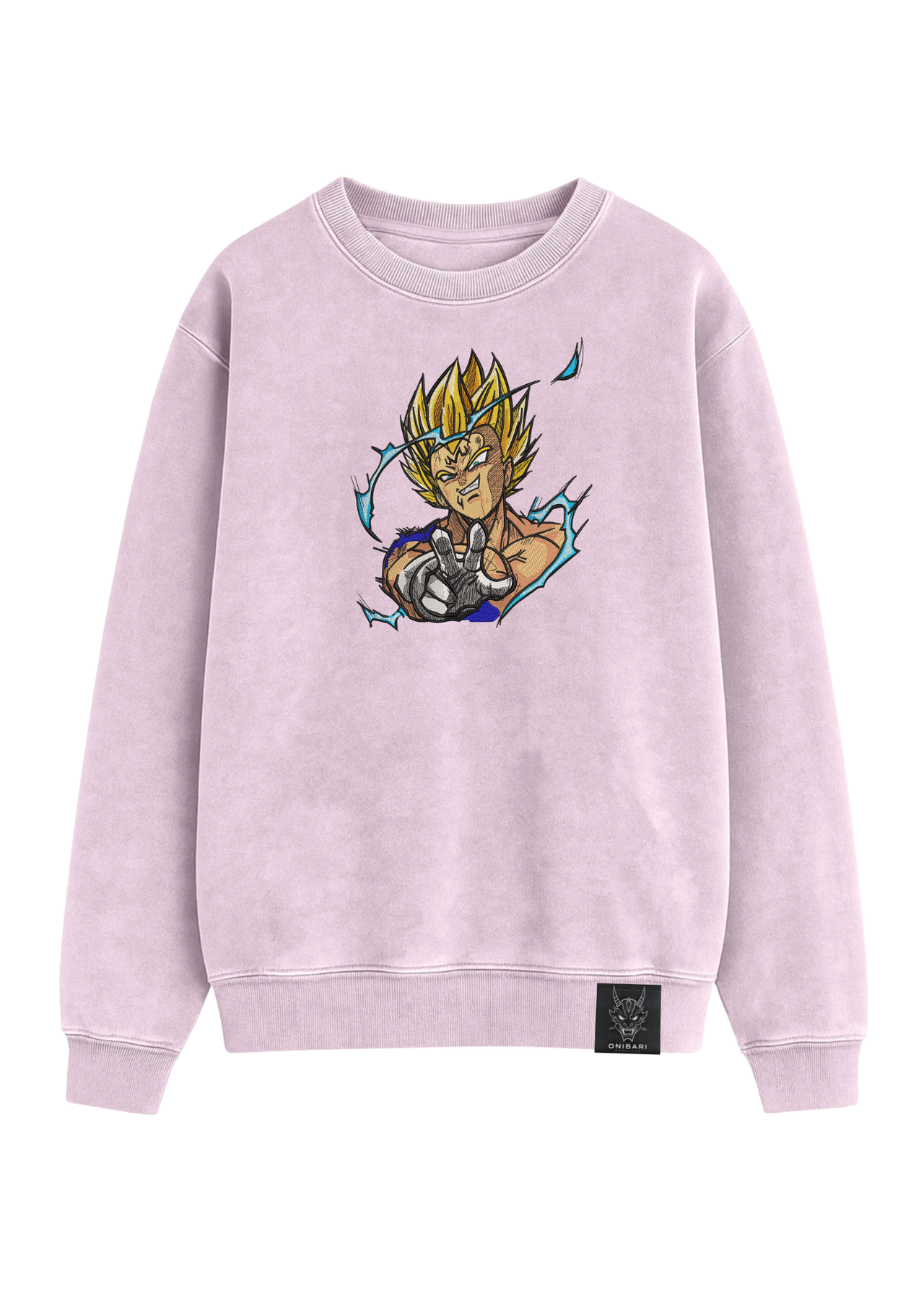 Crewneck Majin Vegeta Super Sayan