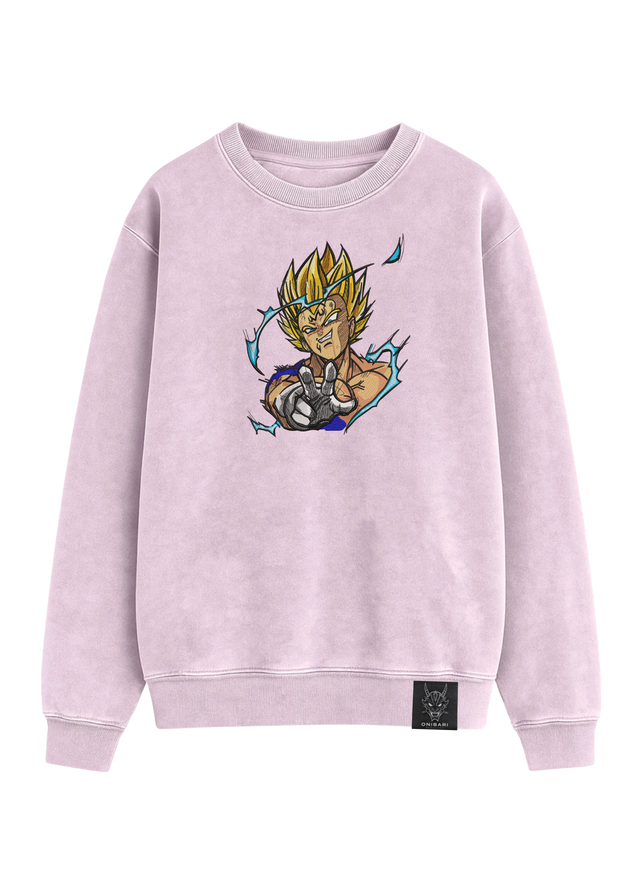 Crewneck Majin Vegeta Super Sayan