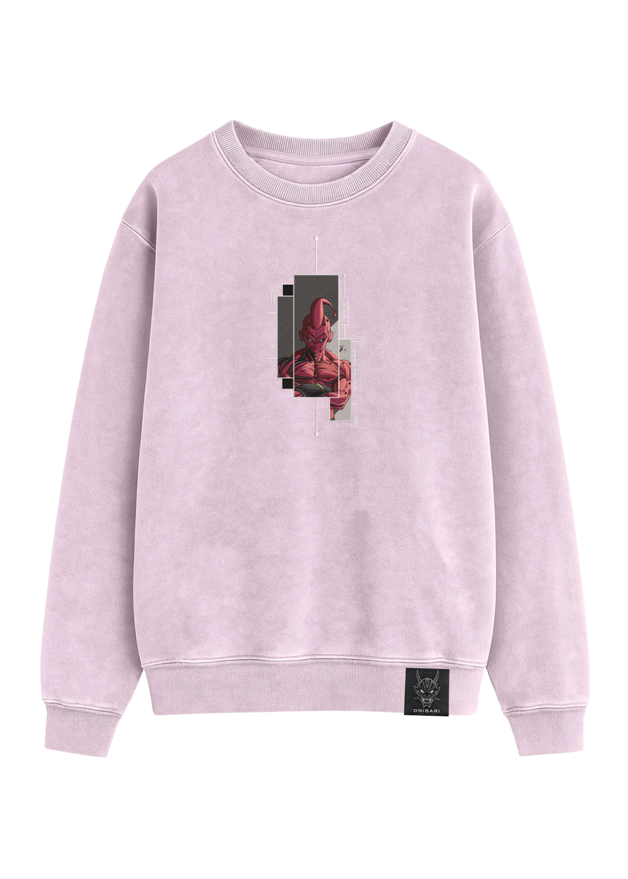 Crewneck Majin Buu Recuadros