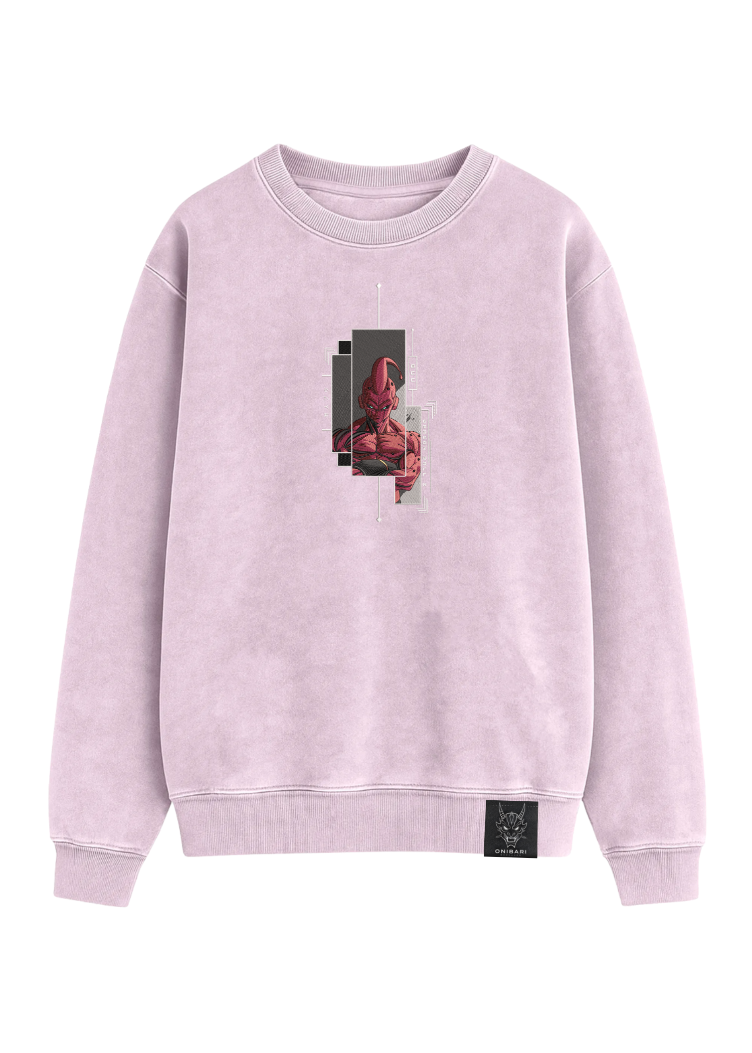 Crewneck Majin Buu Recuadros