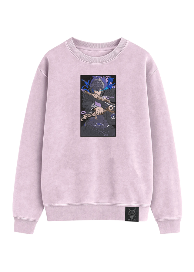 Crewneck Solo Leveling Sung Jin Woo Rectángulo