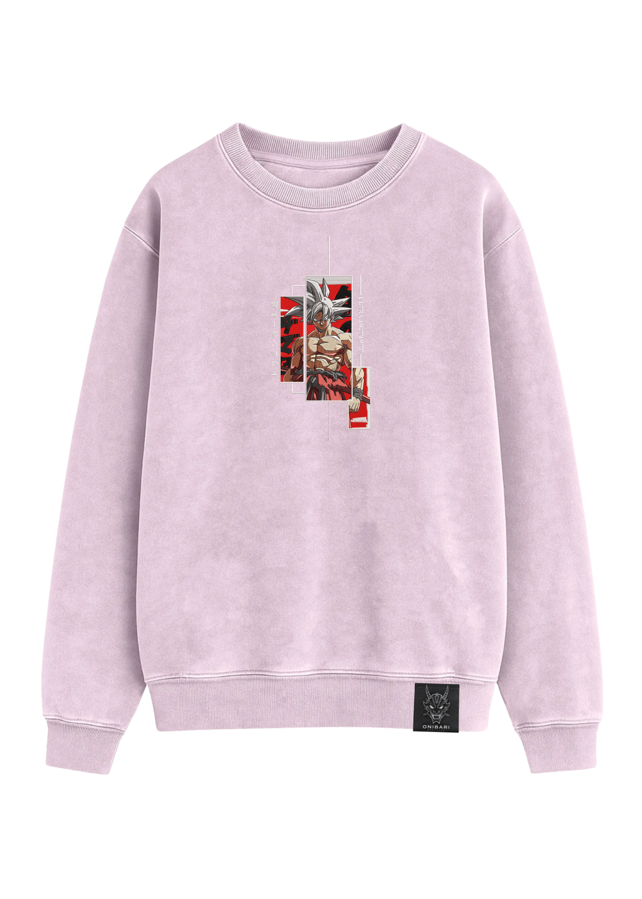 Crewneck Goku Ultra Instinto Recuadros