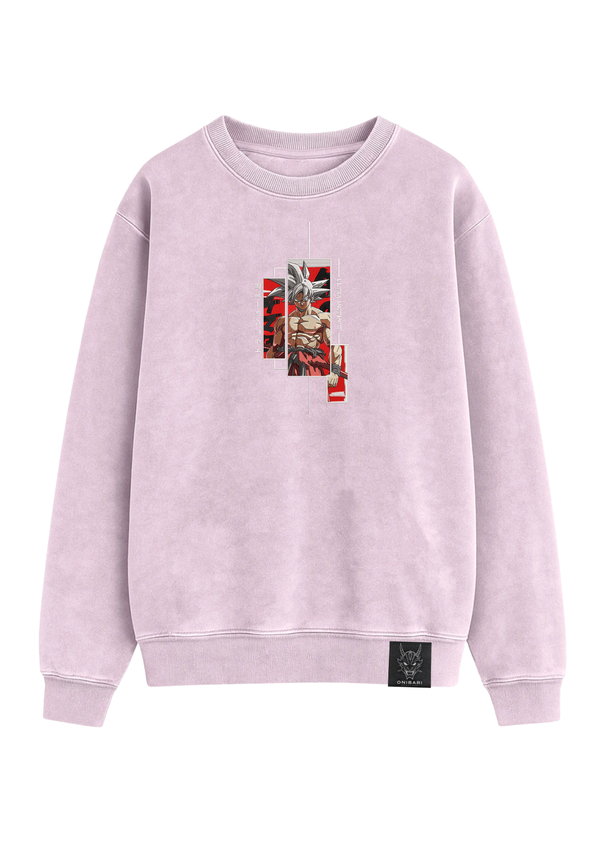 Crewneck Goku Ultra Instinto Recuadros