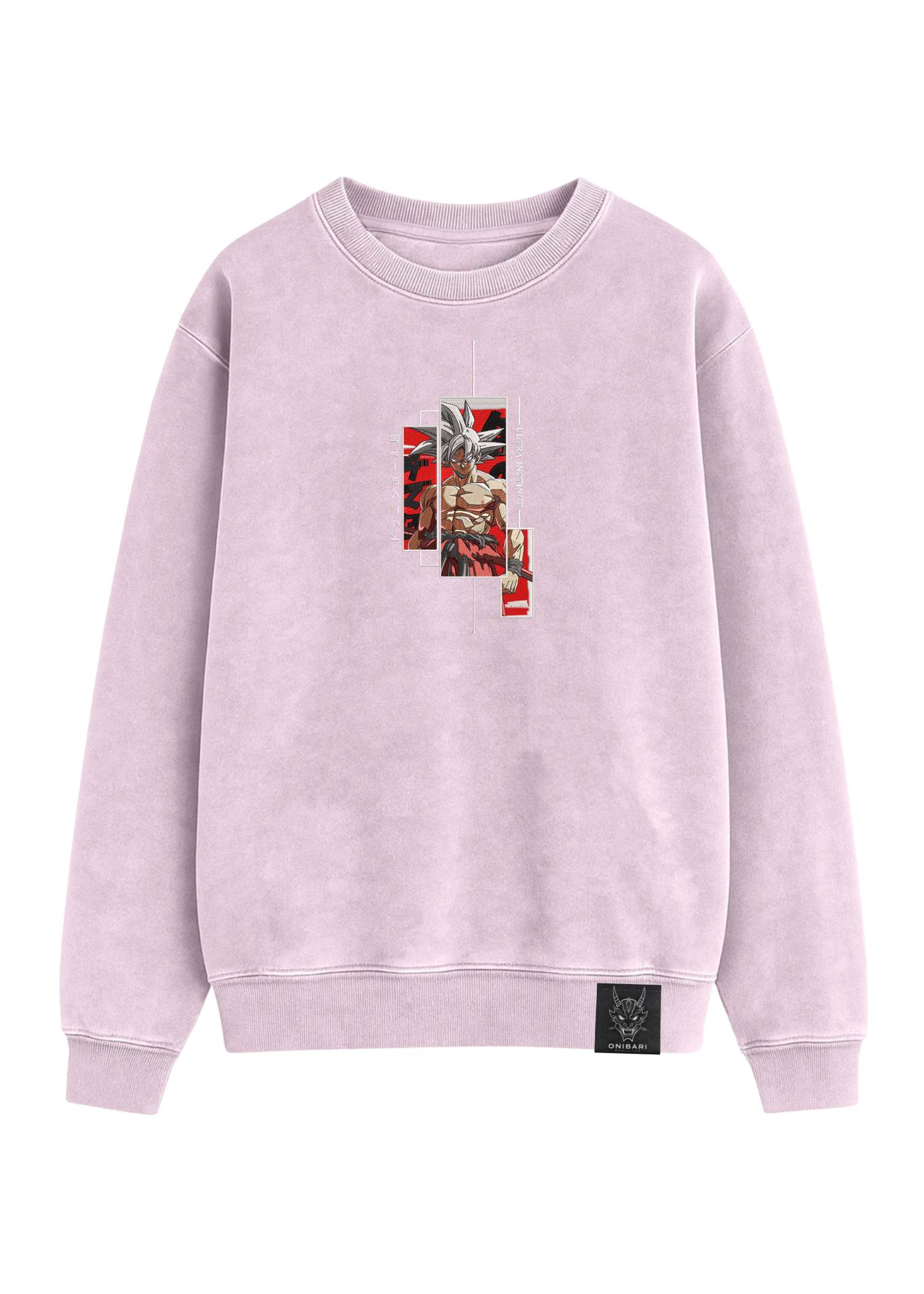 Crewneck Goku Ultra Instinto Recuadros