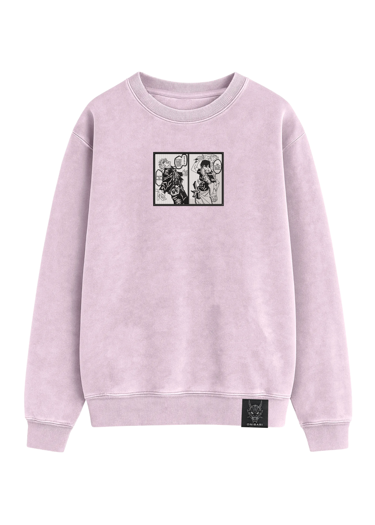 Crewneck Satoru Gojo VS Toji Fushiguro Manga