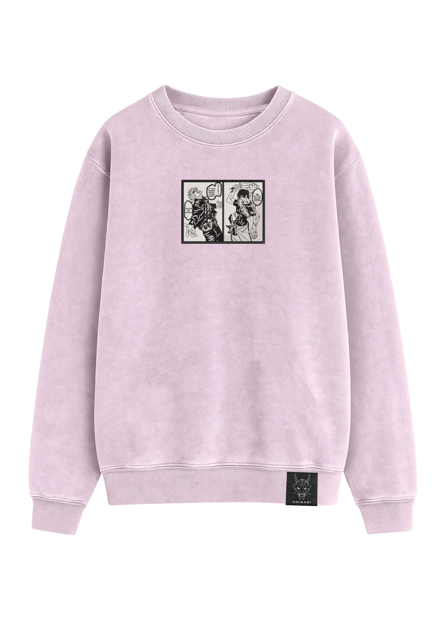 Crewneck Satoru Gojo VS Toji Fushiguro Manga