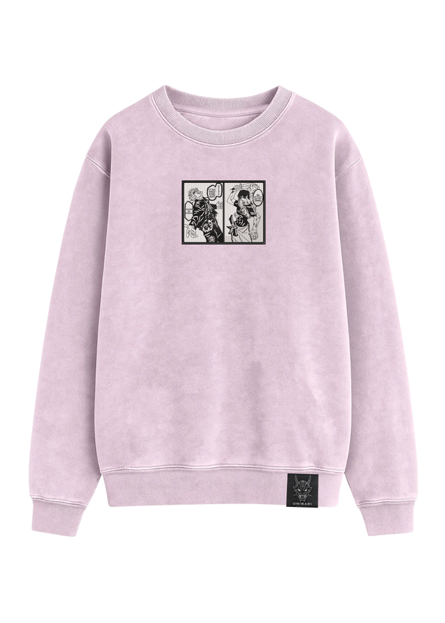 Crewneck Satoru Gojo VS Toji Fushiguro Manga