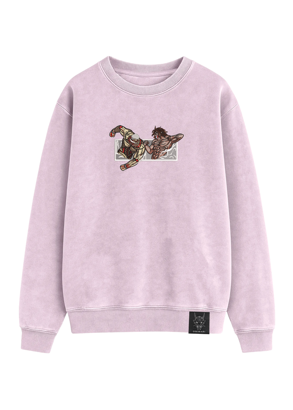 Crewneck Titán De Ataque VS Titán Acorazado