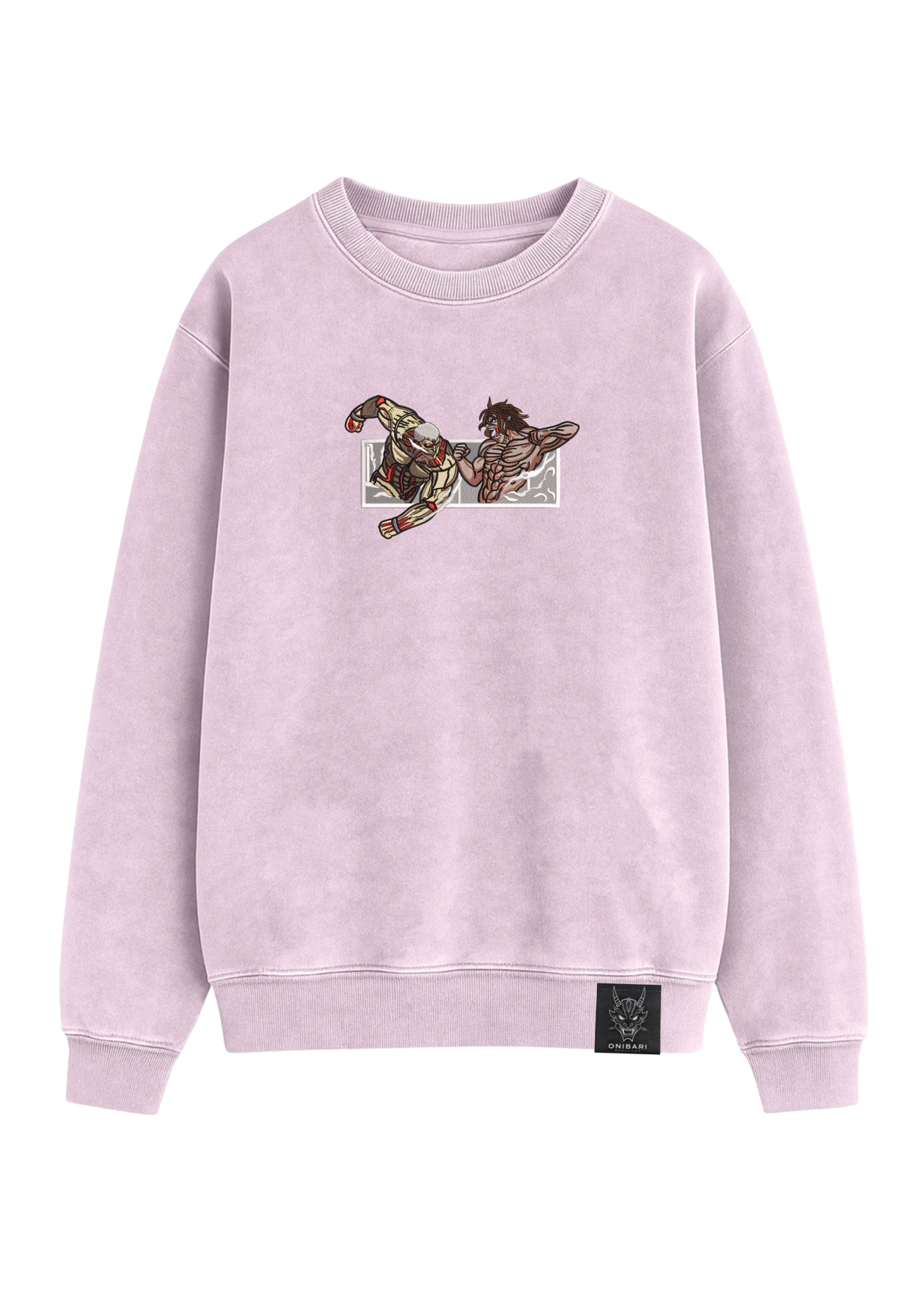 Crewneck Titán De Ataque VS Titán Acorazado