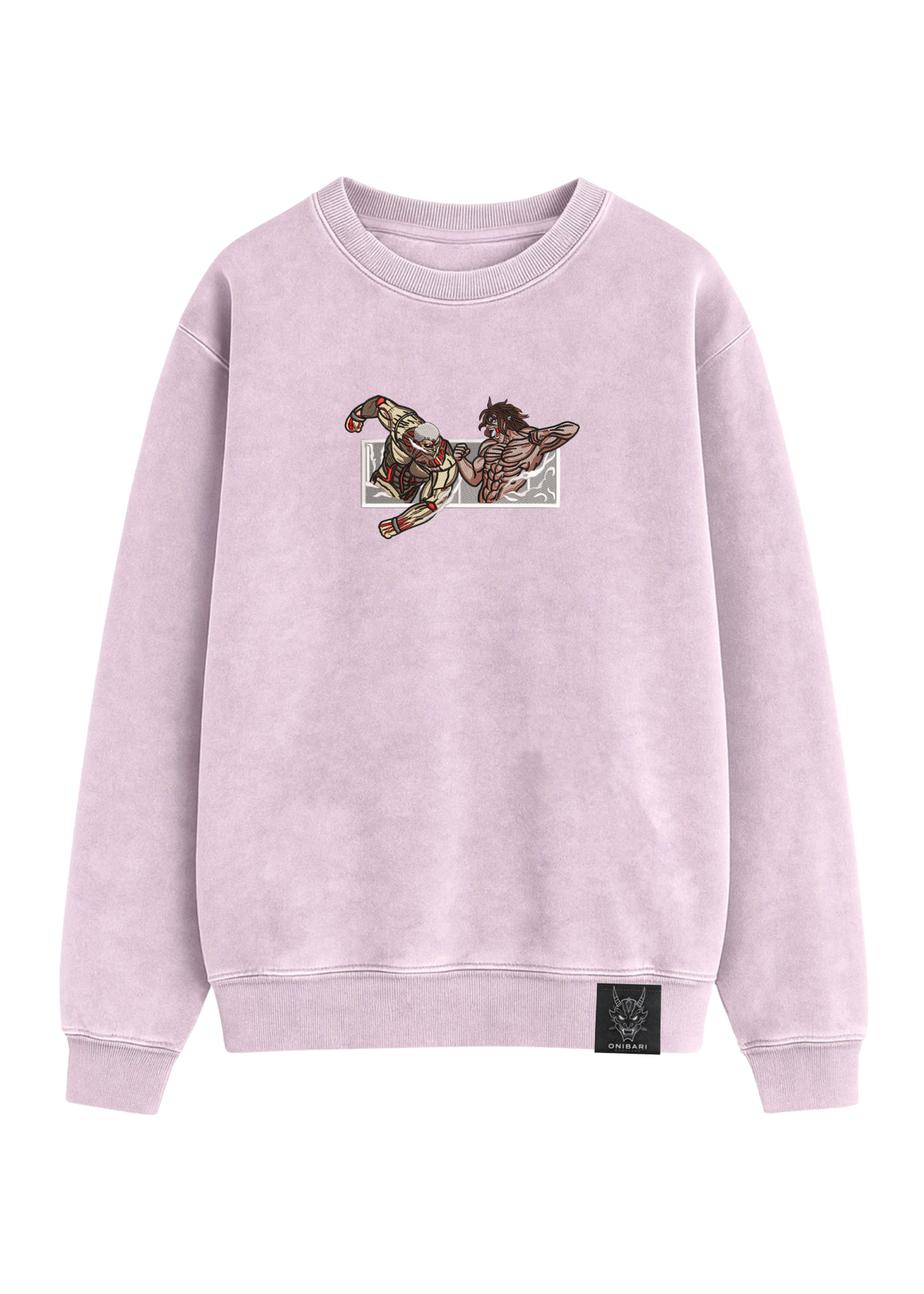 Crewneck Titán De Ataque VS Titán Acorazado