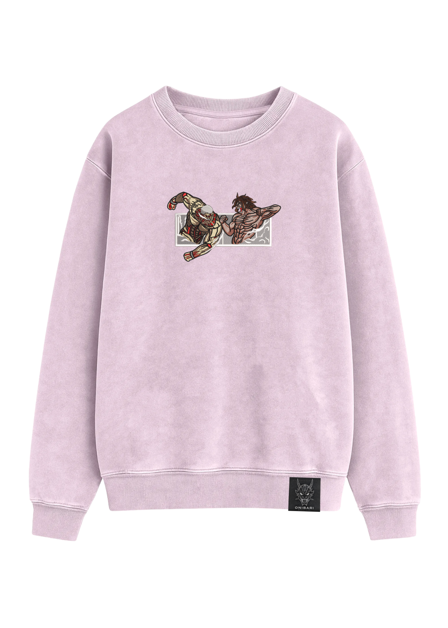 Crewneck Titán De Ataque VS Titán Acorazado