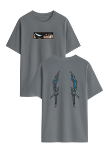 Camiseta Solo Leveling Sung Jin Woo Ojos Y Dagas