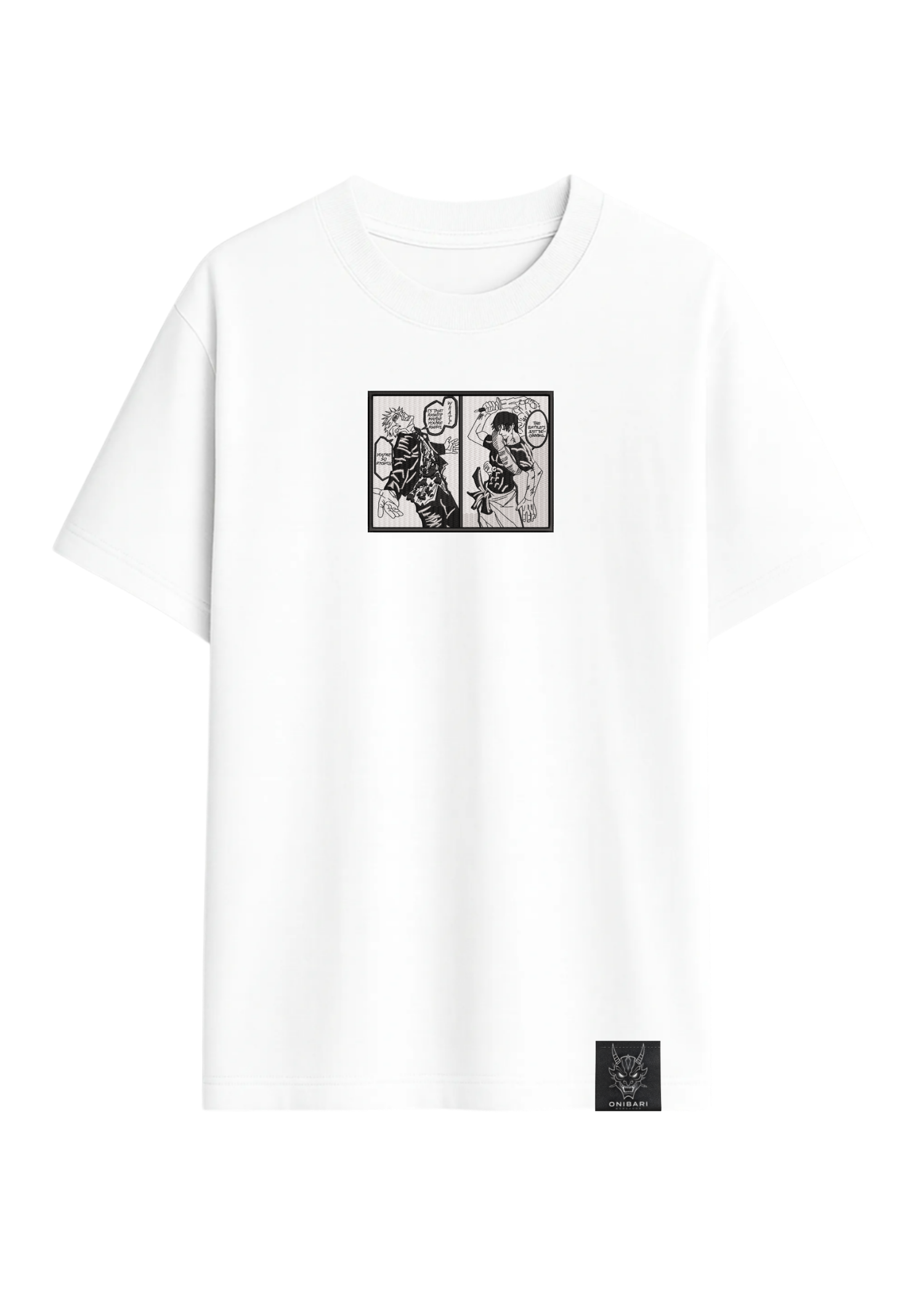 Camiseta Satoru Gojo VS Toji Fushiguro Manga