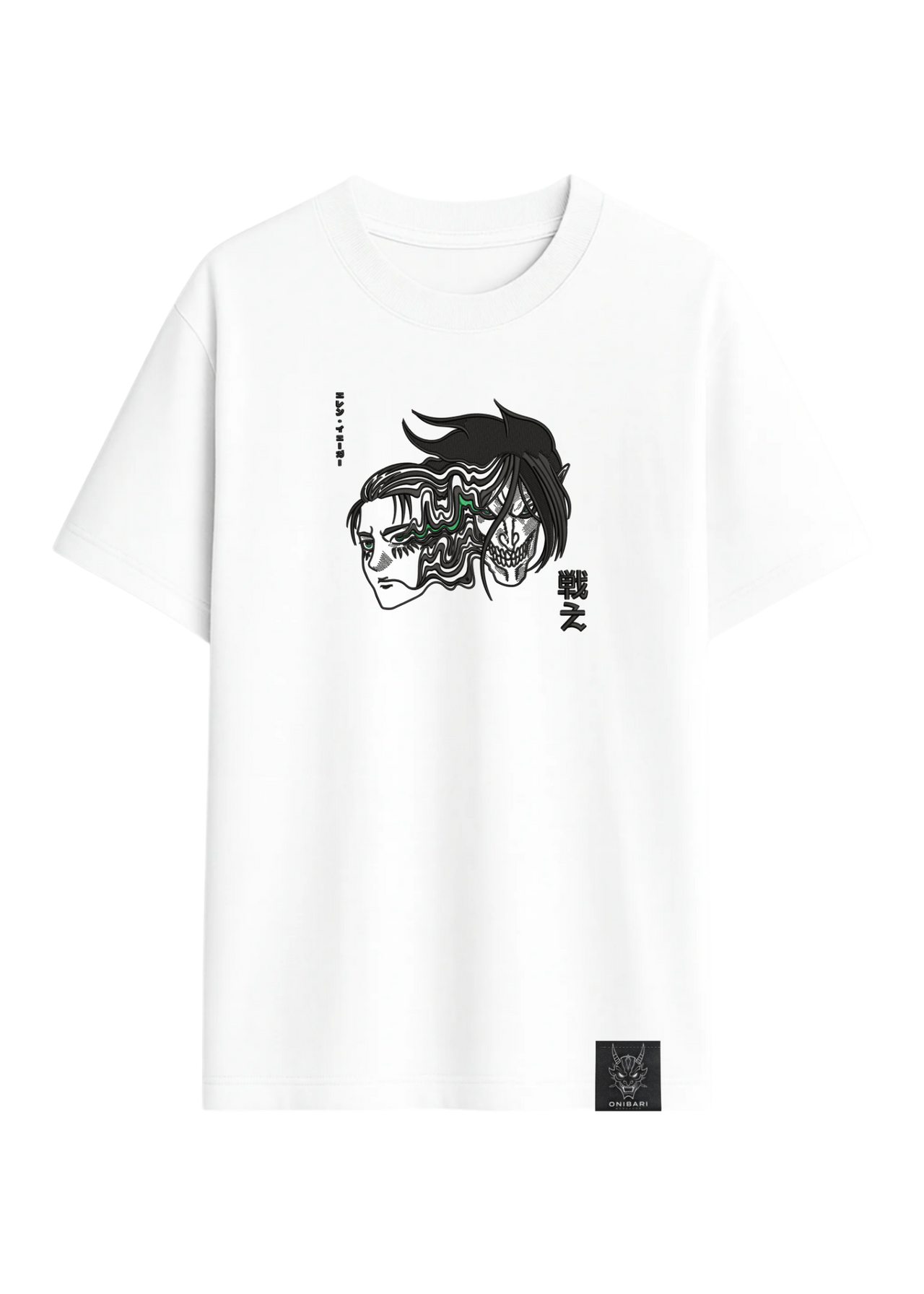 Camiseta Eren Yeager & Titán De Ataque