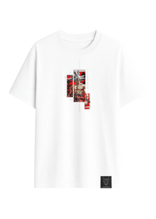 Camiseta Goku Ultra Instinto Recuadros