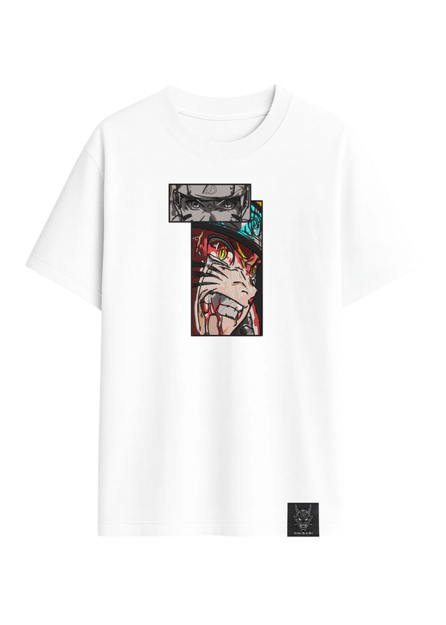 Camiseta Naruto Recuadros