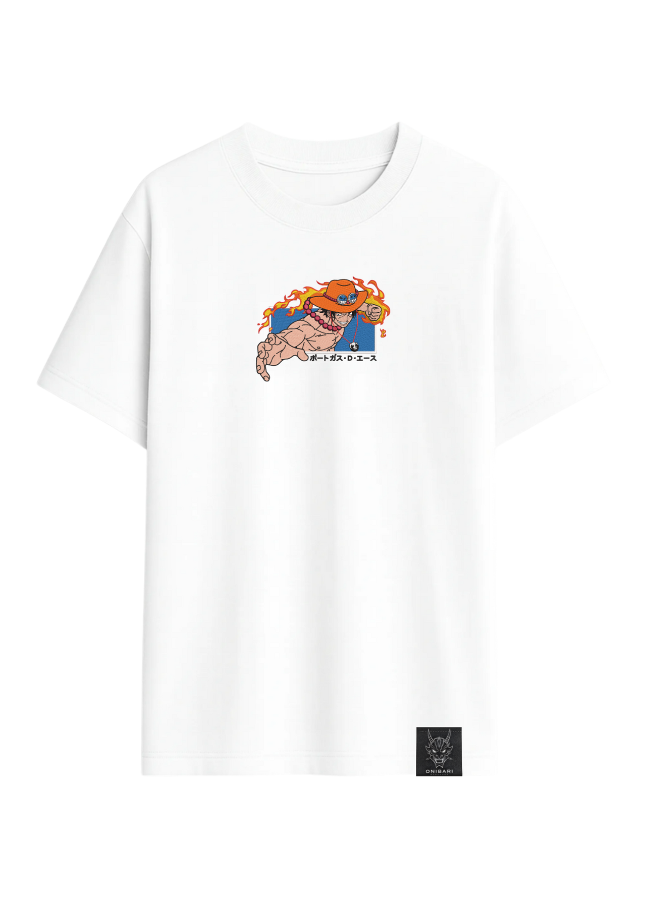 Camiseta Portgas D. Ace Puño De Fuego