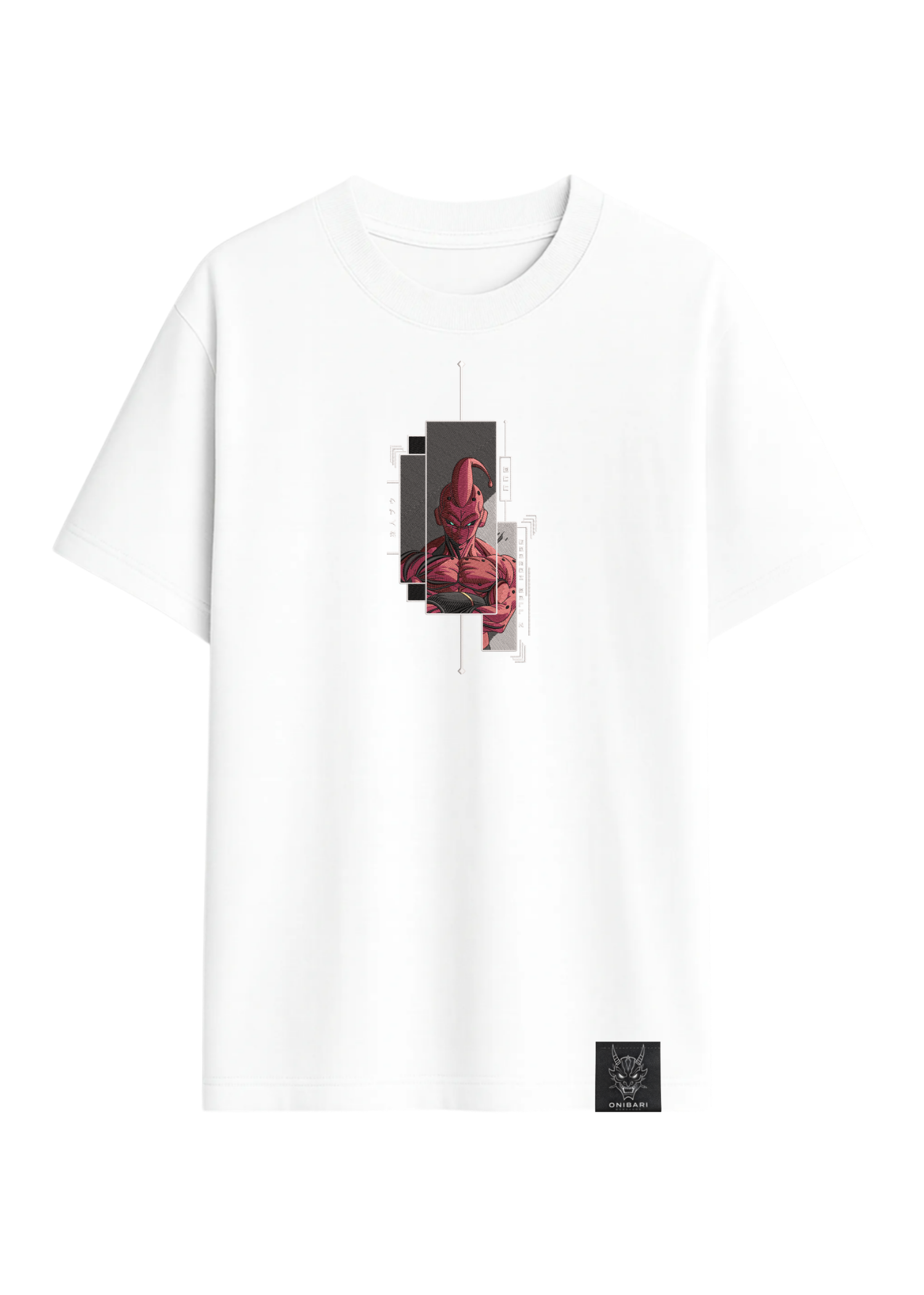 Camiseta Majin Buu Recuadros
