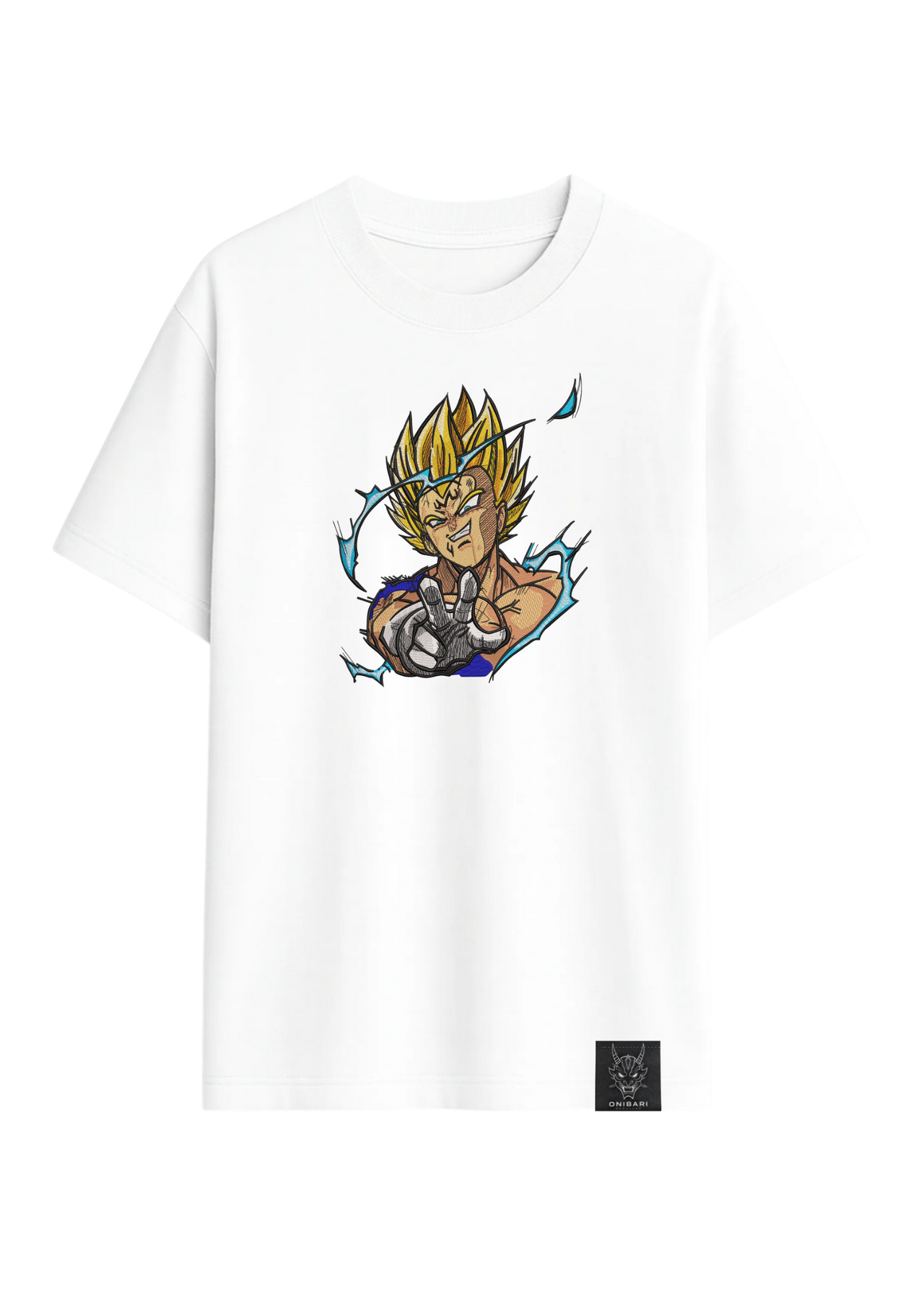 Camiseta Majin Vegeta Super Sayan