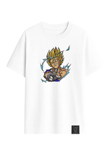 Camiseta Majin Vegeta Super Sayan