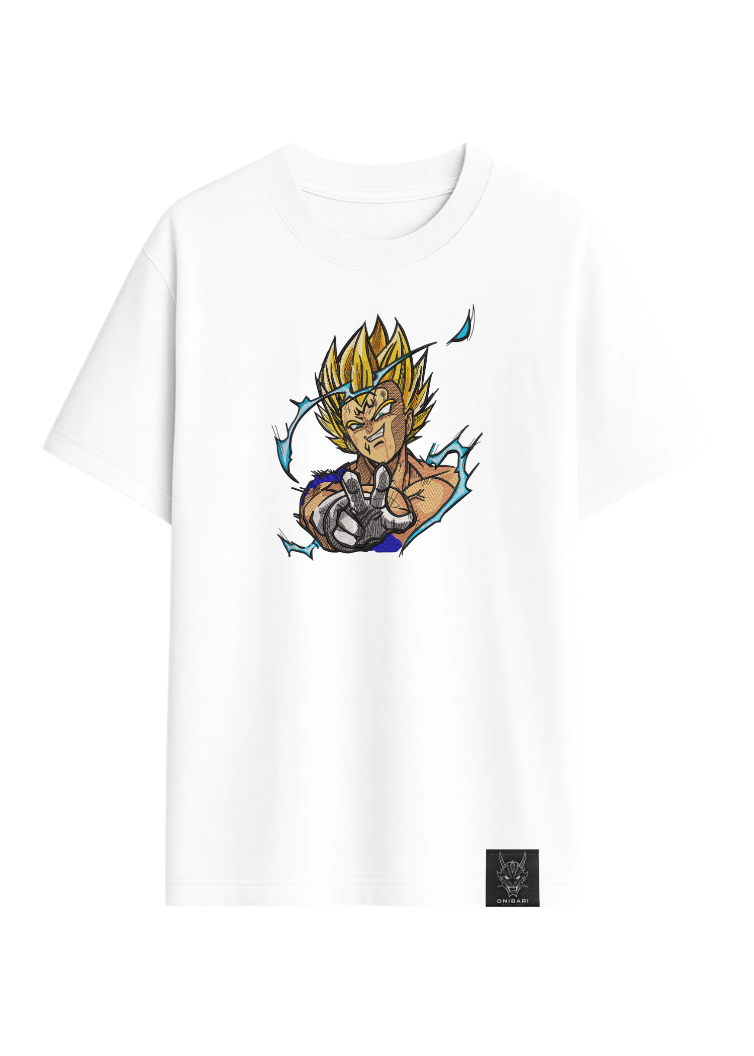 Camiseta Majin Vegeta Super Sayan
