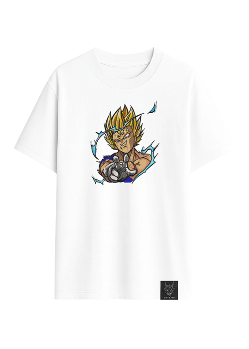 Camiseta Majin Vegeta Super Sayan