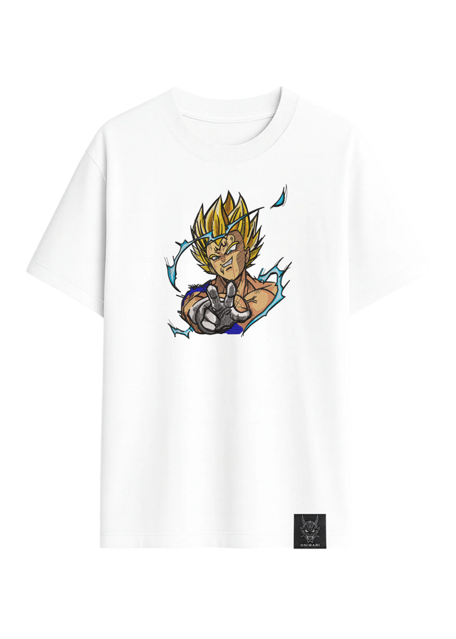 Camiseta Majin Vegeta Super Sayan