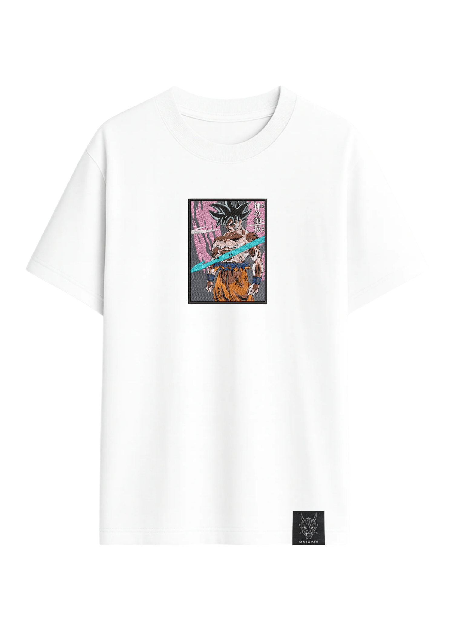 Camiseta Goku Rectángulo