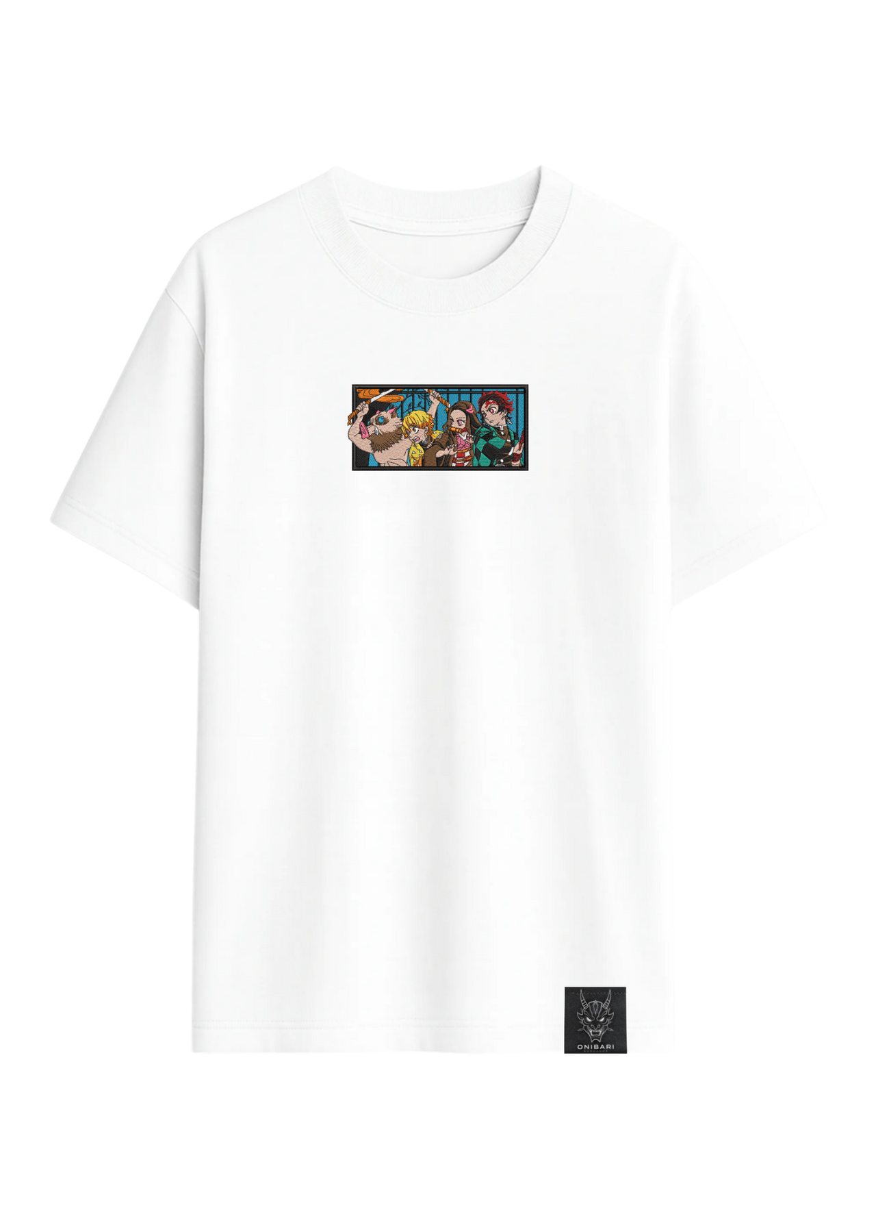 Camiseta Demon Slayer Rectángulo