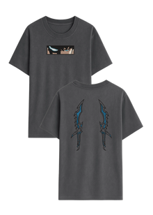 Camiseta Solo Leveling Sung Jin Woo Ojos Y Dagas