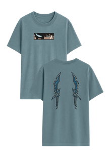 Camiseta Solo Leveling Sung Jin Woo Ojos Y Dagas