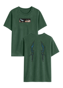 Camiseta Solo Leveling Sung Jin Woo Ojos Y Dagas