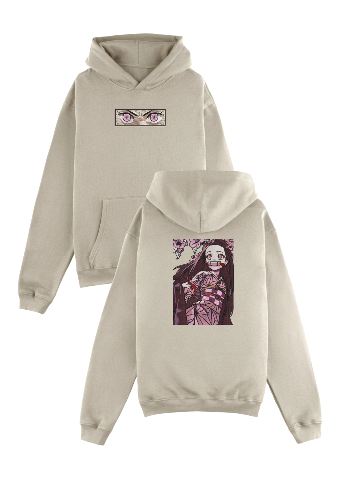 Hoodie Nezuko Ojos