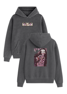 Hoodie Nezuko Ojos
