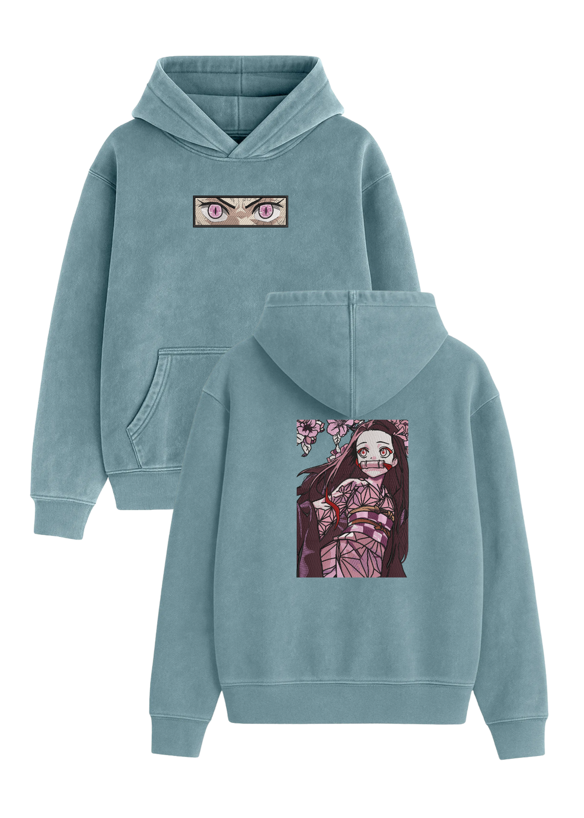 Hoodie Nezuko Ojos
