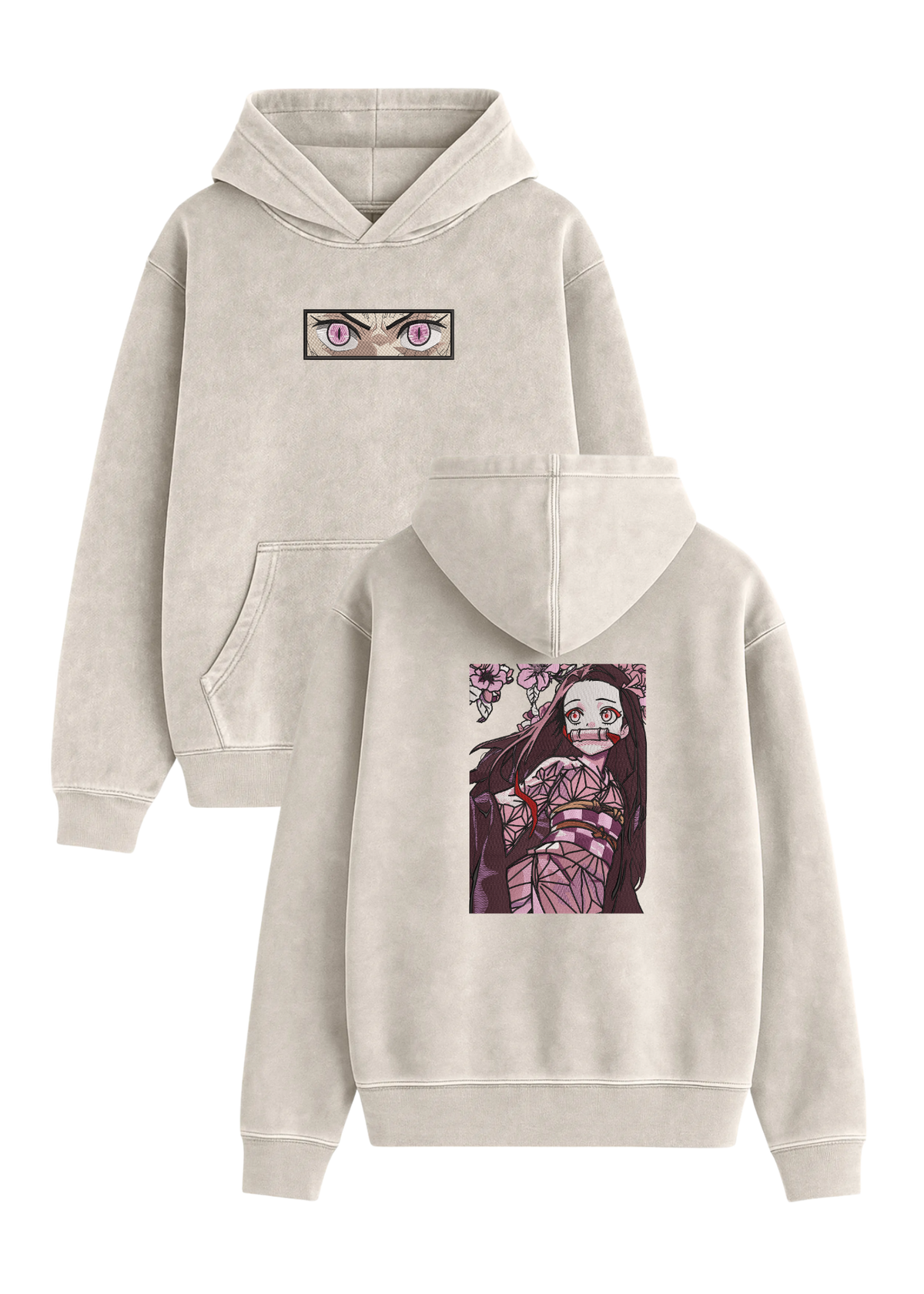 Hoodie Nezuko Ojos