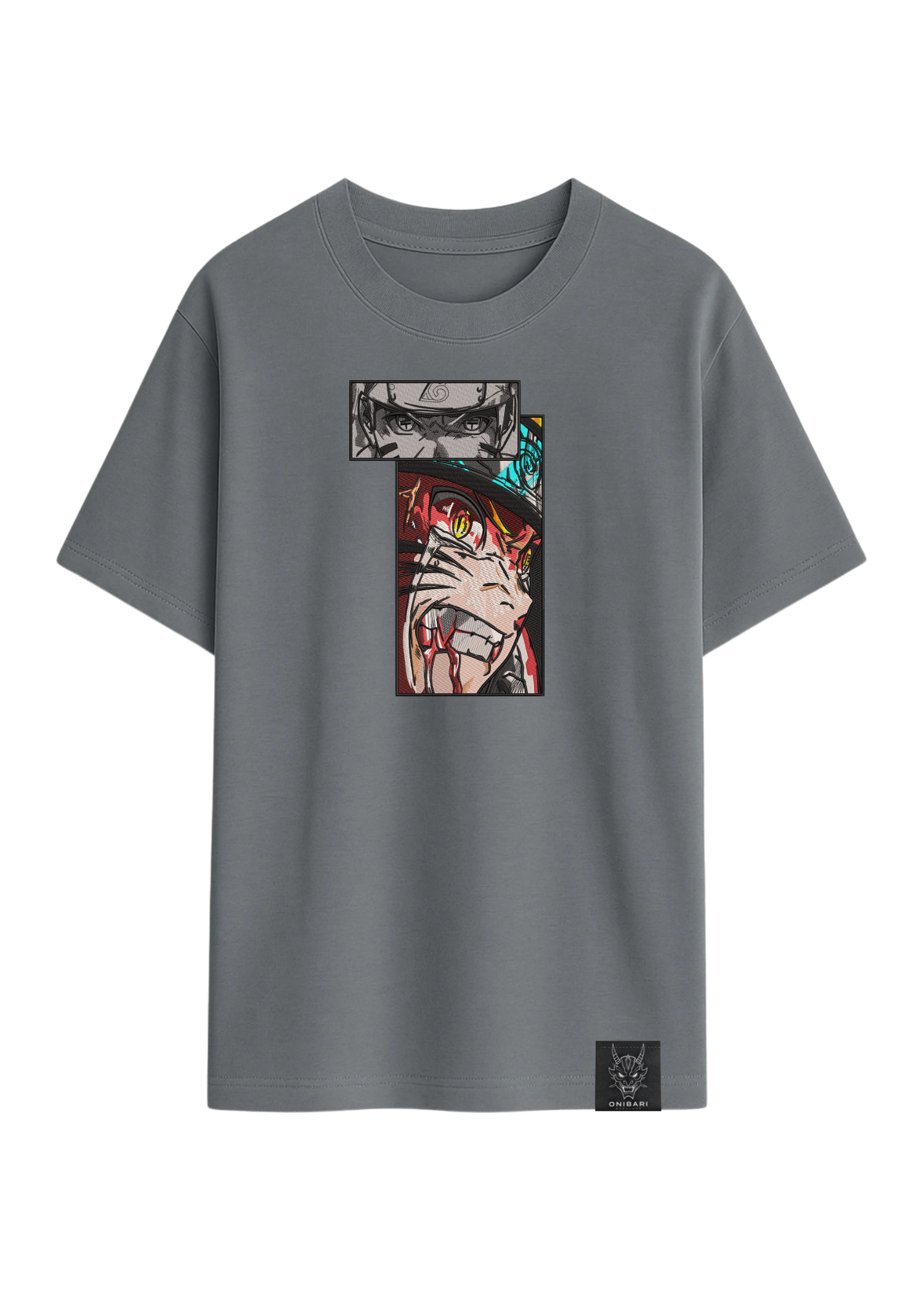 Camiseta Naruto Recuadros