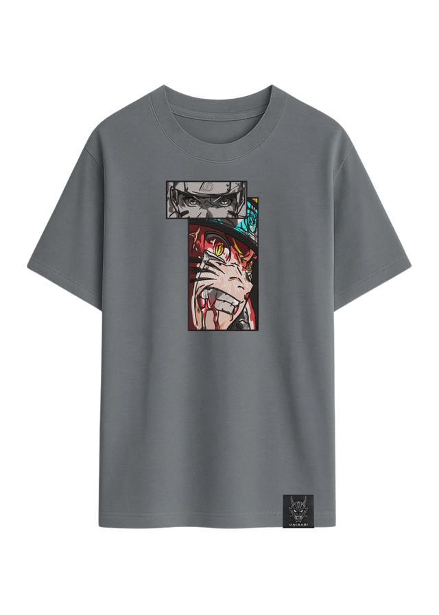 Camiseta Naruto Recuadros