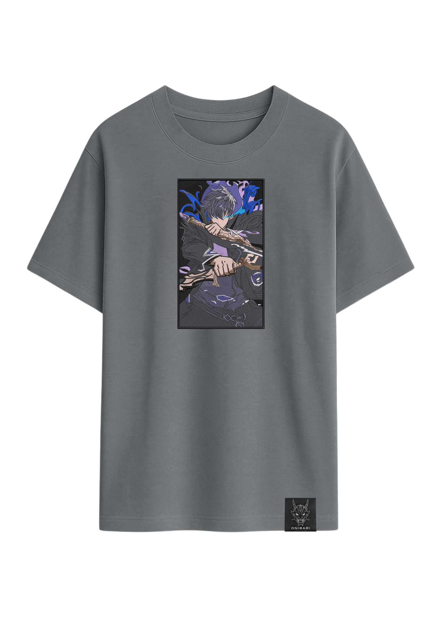 Camiseta Solo Leveling Sung Jin Woo Rectángulo