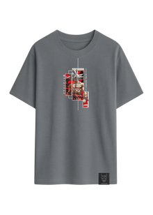 Camiseta Goku Ultra Instinto Recuadros