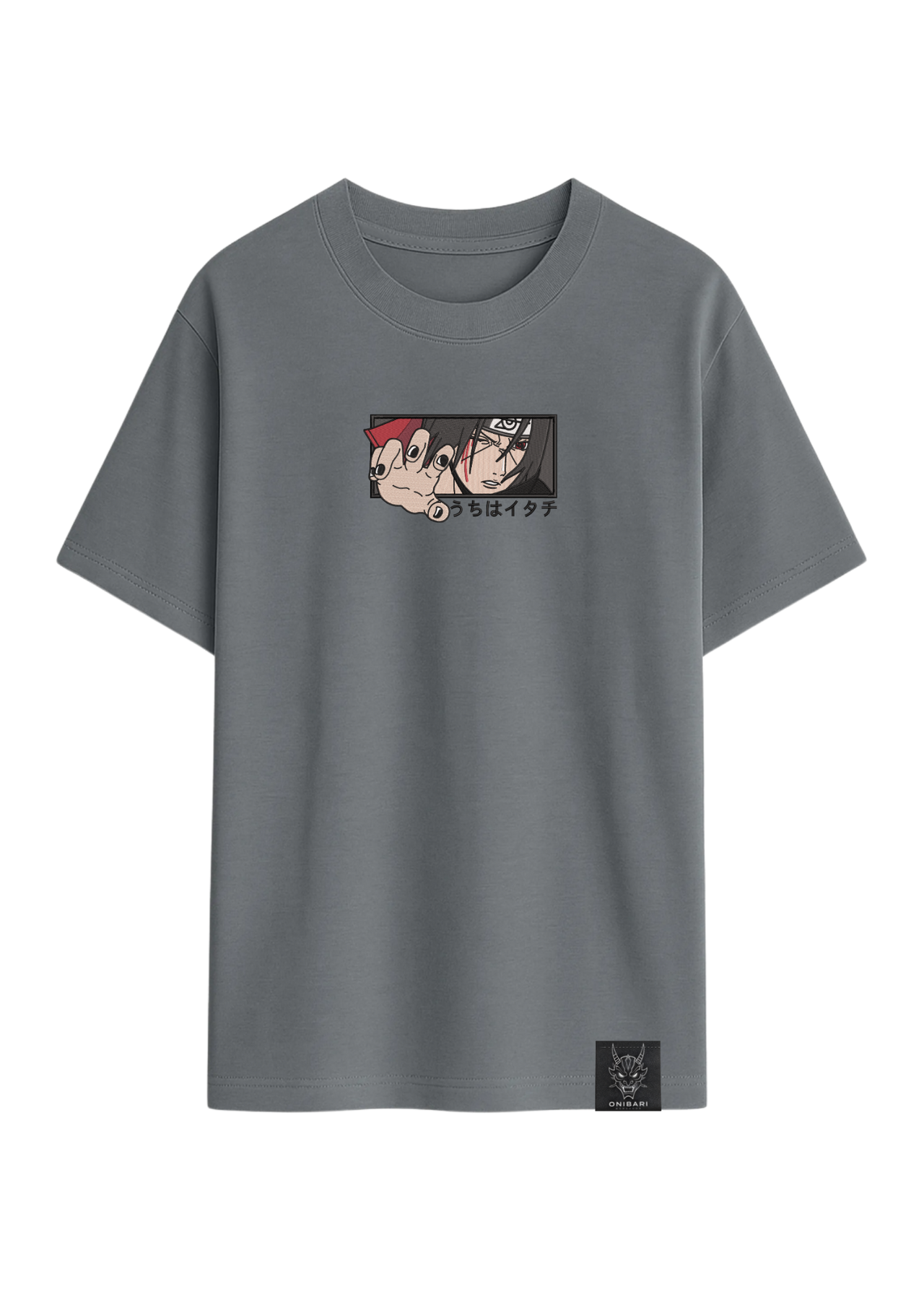 Camiseta Itachi Uchiha Amaterasu Recuadro