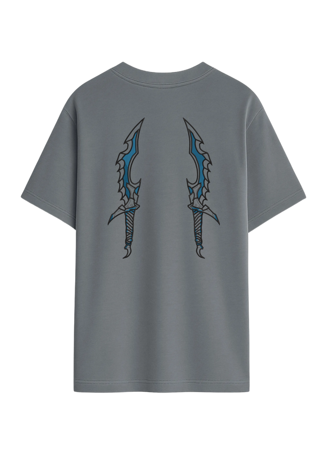 Camiseta Solo Leveling Sung Jin Woo Ojos Y Dagas